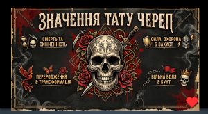 значення тату череп