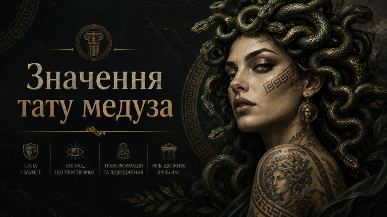тату медуза