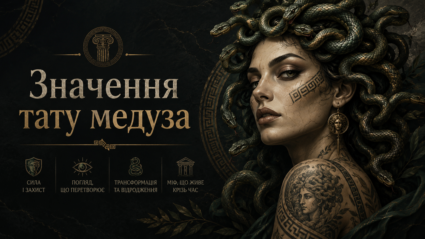 Read more about the article Medusa Tattoo Meaning: Power, Protection and Untamed Beauty