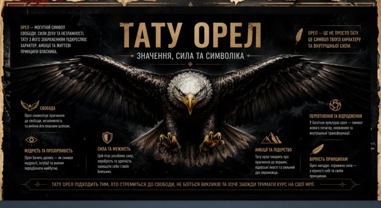 зачення тату орел