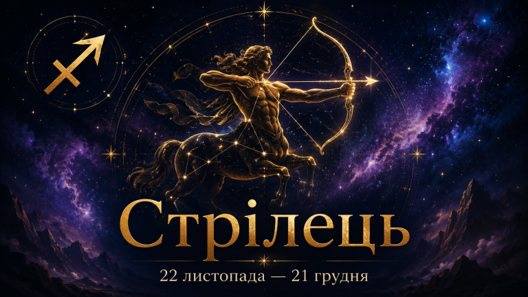Стрілець — знак зодіаку для народжених з 22 листопада до 21 грудня. Дати, характеристика чоловіків і жінок, сумісність, стихія, камені, цікаві факти та значення тату.