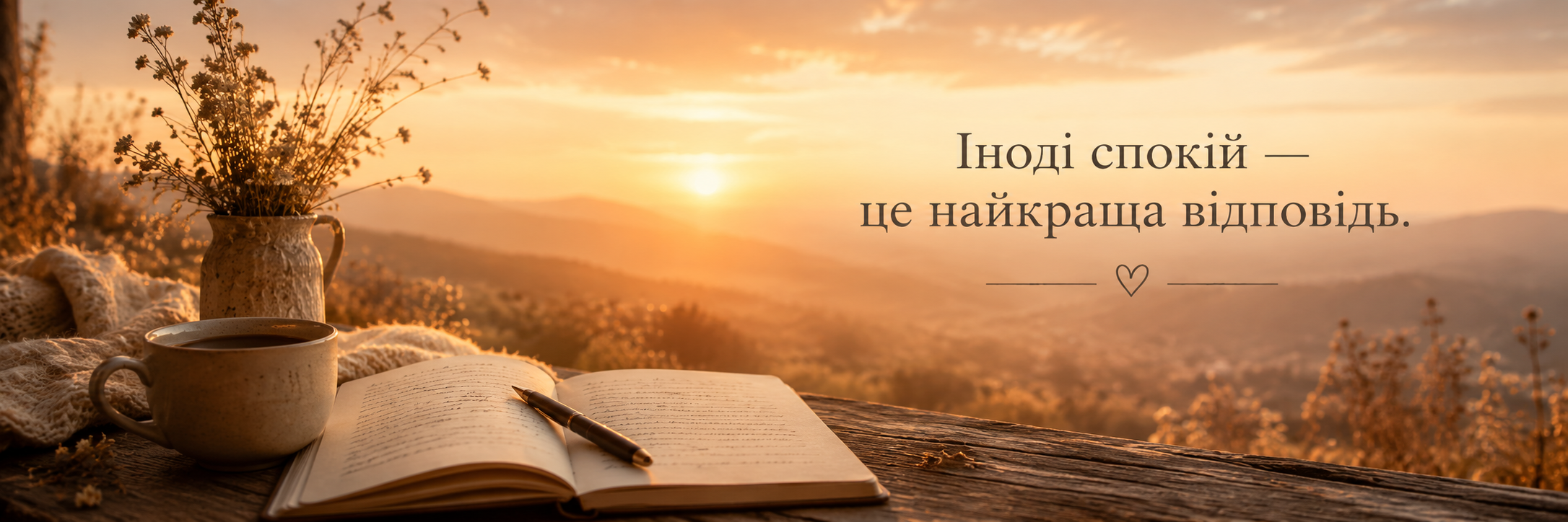 Добірка з трьох коротких цитат про тишу, пам’ять і внутрішній спокій